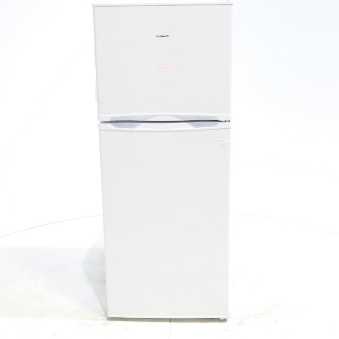 Counter Depth White Hotpoint 9.7 cu. ft. Top Freezer Refrigerator with LED Lighting