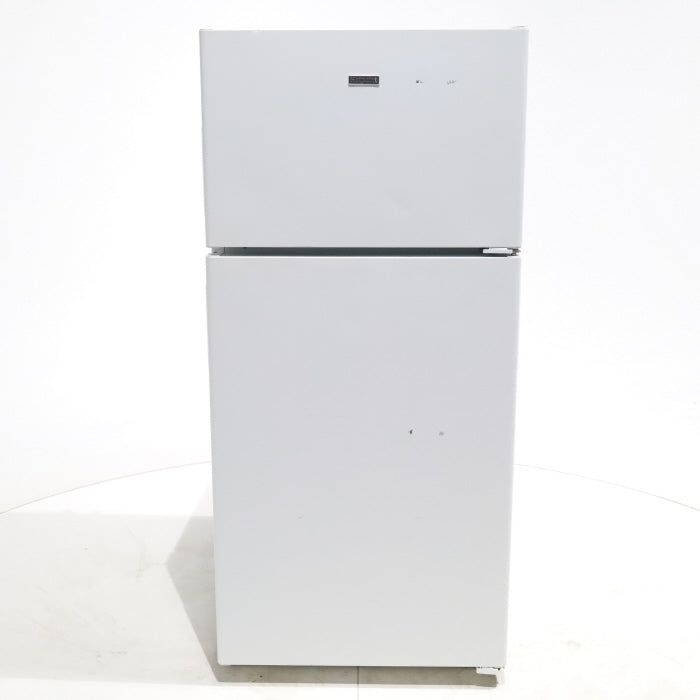 White Hotpoint 14.6 cu. ft. Top Freezer Refrigerator with Reversible Door - Certified Refurbished