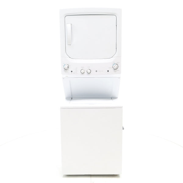 GE 3.8 cu. ft. Laundry Center Washer and 5.9 cu. ft. Electric Dryer with Electro-Mechanical Rotary Dial Controls - Certified Refurbished