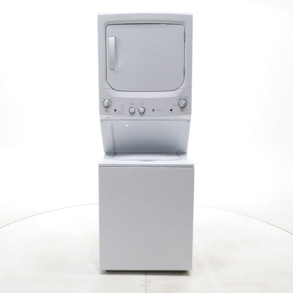 GE 3.8 cu. ft. Laundry Center Washer and 5.9 cu. ft. Electric Dryer with Electro-Mechanical Rotary Dial Controls - Scratch & Dent - Moderate