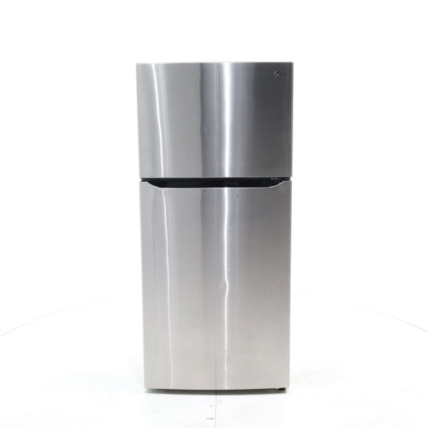 30" Wide Stainless Steel ENERGY STAR LG 20.2 cu. ft. Top Freezer Refrigerator with Reversible Door - Certified Refurbished