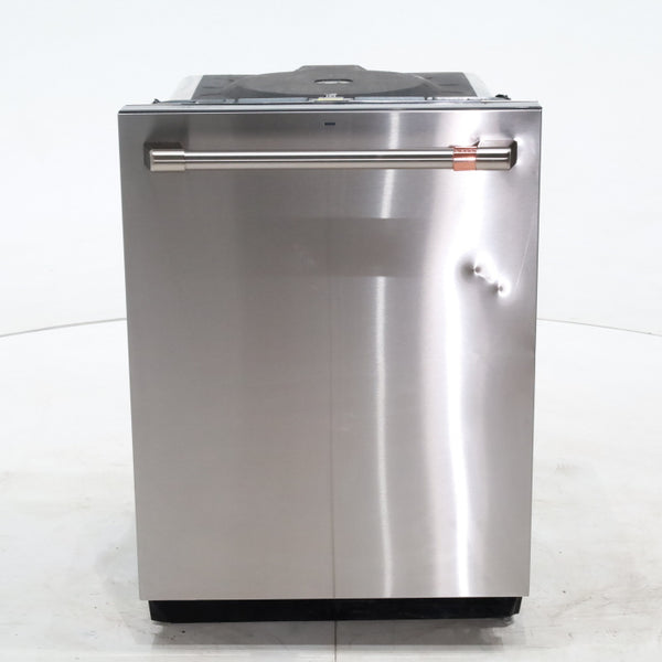 24 in. Stainless Steel ENERGY STAR GE Cafe Top Control Built In Dishwasher with 3rd Rack - Scratch & Dent - Moderate