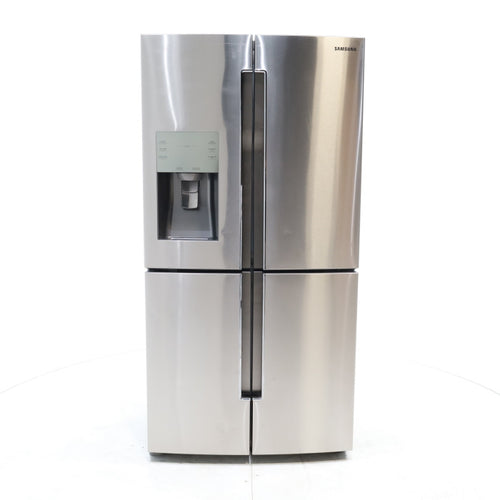 Pictures of Counter Depth Fingerprint-Resistant Stainless Steel ENERGY STAR Samsung 22.5 cu. ft. 4 Door French Door Refrigerator with FlexZone - Certified Refurbished - Neu Appliance Outlet - Discount Appliance Outlet in Austin, Tx