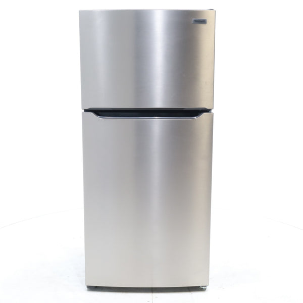 30 in. Wide EasyCare Stainless Steel Frigidaire 20.0 cu. ft. Top Freezer Refrigerator with EvepTemp Cooling System - Scratch & Dent - Minor