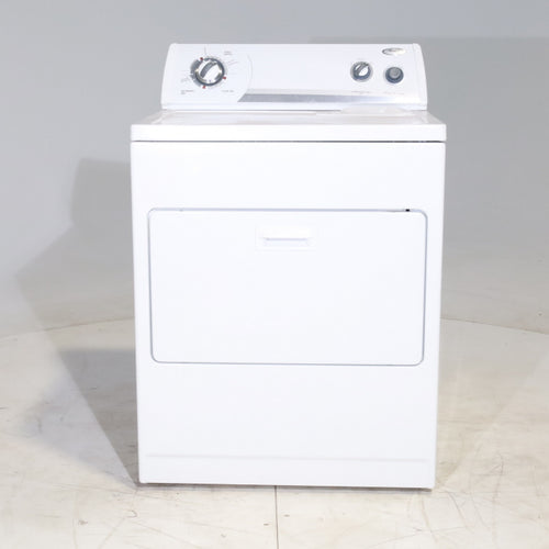 Pictures of Whirlpool White  6.5 Cu. Ft. 8-Cycle Super Capacity Electric Dryer - Certified Refurbished - Neu Appliance Outlet - Discount Appliance Outlet in Austin, Tx