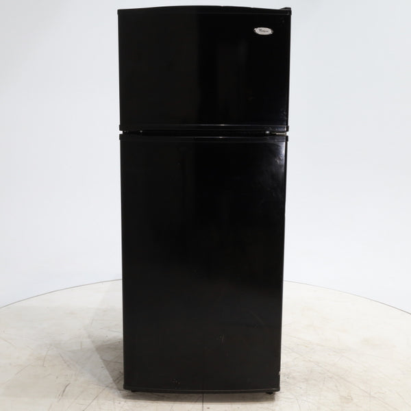 28" Wide Whirlpool Black ENERGY STAR17.5 cu ft Top - Freezer Refrigerator with Automatic Defrost System - Certified Refurbished