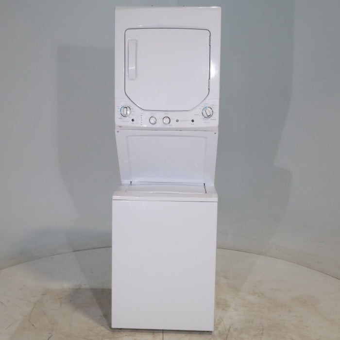 24 in. Wide GE Spacemaker Laundry Center with 2.3 cu. ft. Capacity Top Load Washing Machine and 4.4 cu. ft. Electric Dryer - Certified Refurbished