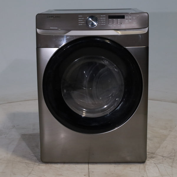 Platinum Samsung 7.5 cu. ft. Frontload Electric Dryer with Sensor Dry - Scratch & Dent - Minor