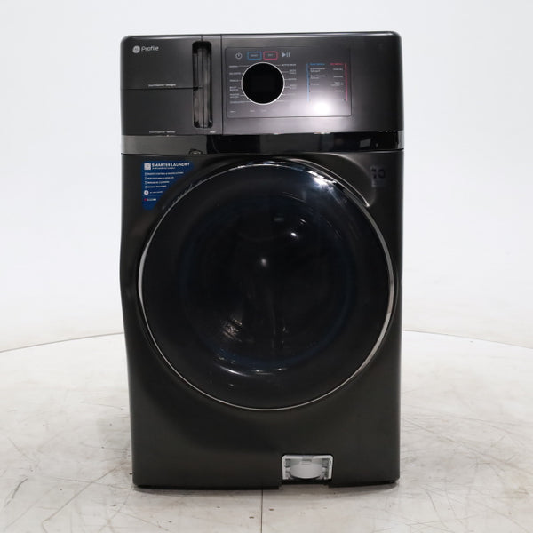 Carbon Graphite ENERGY STAR  GE Profile 4.5 cu. ft. Capacity Front Load Combo Washing Machine and Electric Dryer with Ventless Heat Pump Technology - Scratch & Dent - Moderate