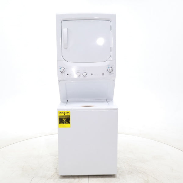 GE 3.8 cu. ft. Laundry Center Washer and 5.9 cu. ft. Electric Dryer with Electro-Mechanical Rotary Dial Controls - Certified Refurbished