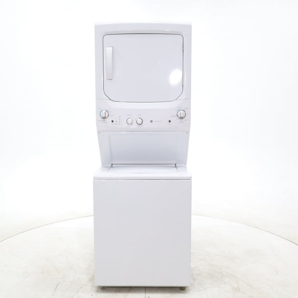 GE 3.2 cu. ft. Washer and 5.9 cu. ft. Electric Dryer Laundry Center with Rotary- Electromagnetic Controls - Certified Refurbished