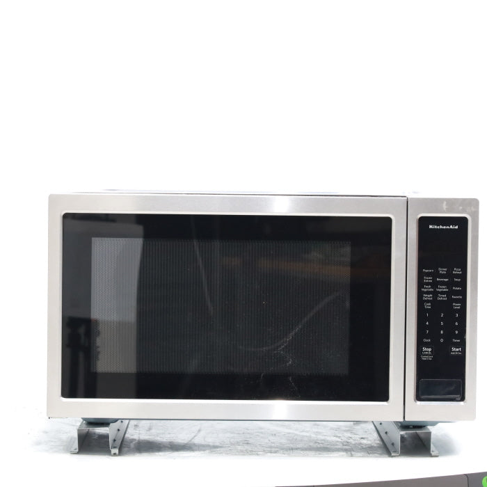 KitchenAid 1200 Watt 2.2 Cu. Ft. Stainless Steel Countertop Microwave - Scratch and Dent - Minor