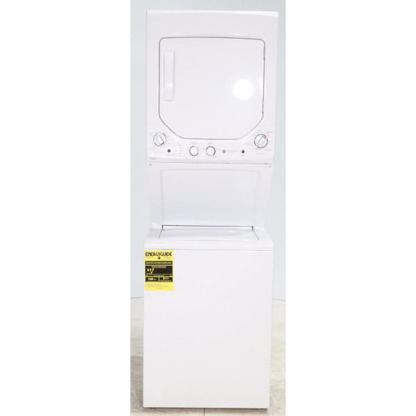 24 in. Wide GE Spacemaker Laundry Center with 2.3 cu. ft. Capacity Top Load Washing Machine and 4.4 cu. ft. Electric Dryer - Certified Refurbished