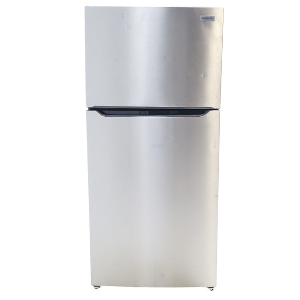 30 in. Wide EasyCare Stainless Steel Frigidaire 20.0 cu. ft. Top Freezer Refrigerator with EvepTemp Cooling System - Certified Refurbished