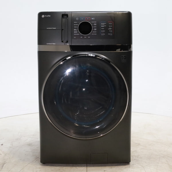 Carbon Graphite ENERGY STAR  GE Profile 4.5 cu. ft. Capacity Front Load Combo Washing Machine and Electric Dryer with Ventless Heat Pump Technology - Scratch & Dent - Moderate