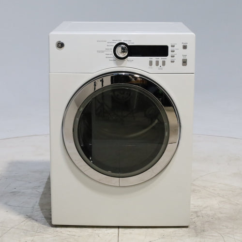 Pictures of 24" Wide Compact GE 4.0 cu.ft. Capacity Electric Dryer with Durable Stainless Steel Drum -  Certified Refurbished - Neu Appliance Outlet - Discount Appliance Outlet in Austin, Tx
