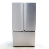 Hisense Fingerprint Resistant Stainless Steel Counter-depth 21.2 cu ft French Door ENERGY STAR Refrigerator with Water and Ice Dispenser - Scratch & Dent - Minor