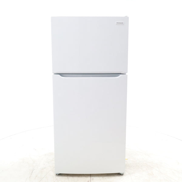 30 in. Width White Frigidaire 18.3 cu. ft. Top Freezer Refrigerator with EvenTemp Cooling System - Scratch & Dent - Minor