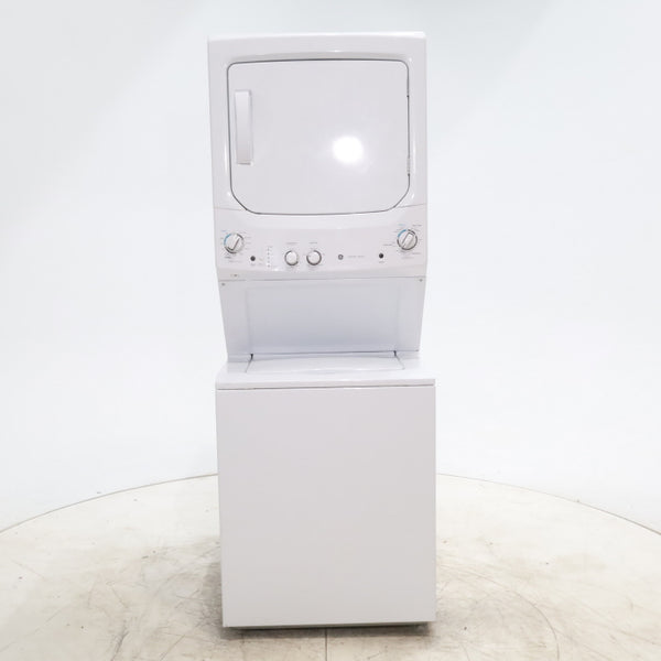 27" Wide GE 3.8 cu. ft. Laundry Center Washer and 5.9 cu. ft. Electric Dryer with Electro-Mechanical Rotary Dial Controls - Certified Refurbished