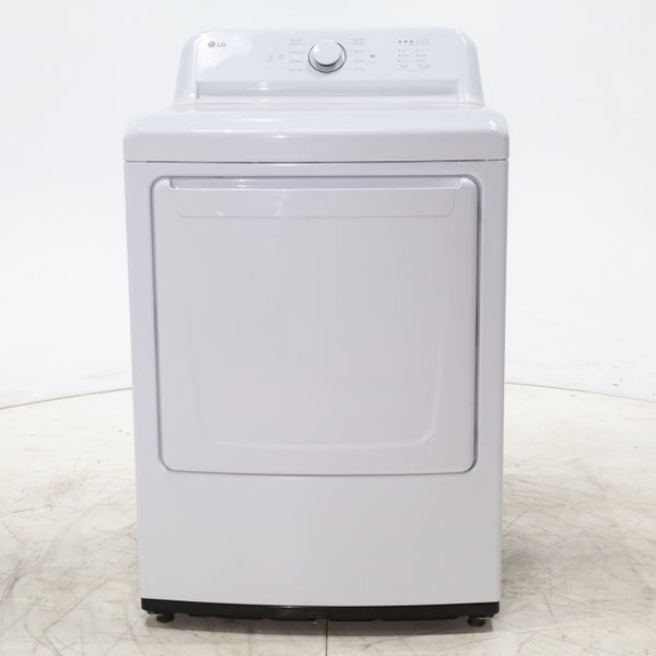 ENERGY STAR LG 7.3 cu. ft. Gas Dryer with Dial-A Cycle Knob and FlowSense Duct Clogging Indicator - Scratch & Dent - Minor