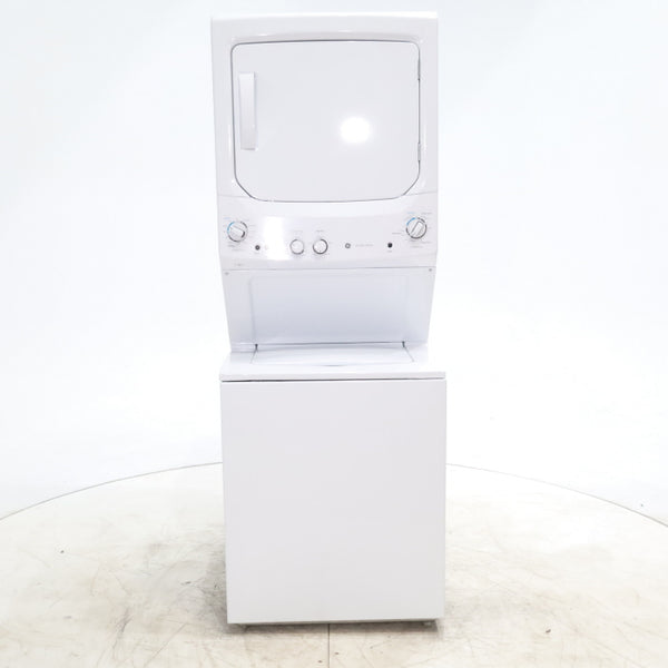GE 3.8 cu. ft. Laundry Center Washer and 5.9 cu. ft. Electric Dryer with Electro-Mechanical Rotary Dial Controls - Scratch & Dent - Minor