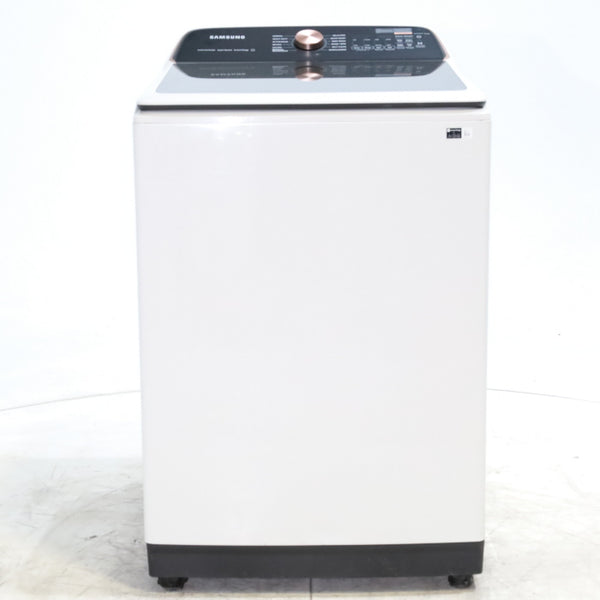 5.5 cu. ft. Extra-Large Capacity Smart Top Load Washer with Auto Dispense System in Ivory - Scratch & Dent - Minor