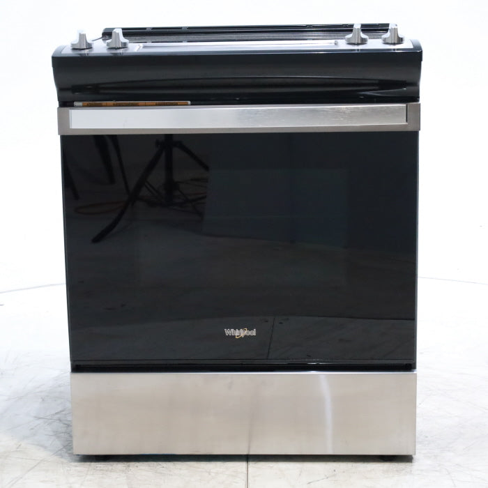 Slide in Stainless Steel 4.8 Cu. Ft. Whirlpool® Electric Range with Fr