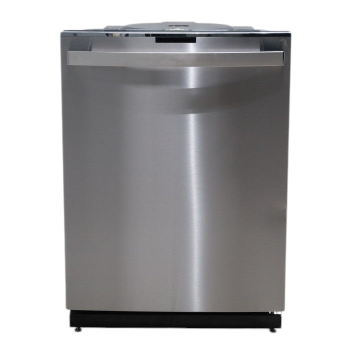 GE Profile 24 in. Built-In Top Control Fingerprint Resistant Stainless Steel 42 dBA Dishwasher with Microban Technology - Open Box