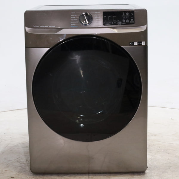 Platinum Samsung 7.5 cu. ft. Front Load Gas Dryer with Steam - Scratch & Dent - Minor
