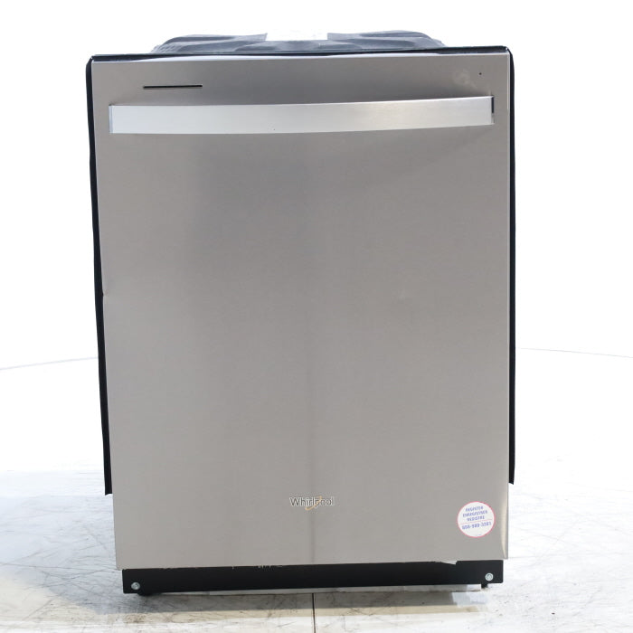 Whirlpool 24 in. Fingerprint Resistant Stainless Steel Top Control Built-In Tall Tub 47 dBA Dishwasher with Third Level Rack - Scratch & Dent - Minor