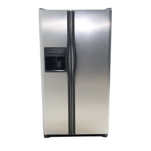 Pictures of Frigidaire 36" Wide Stainless Steel Side by Side Refrigerator with Ice and Water dispenser - Certified Refurbished - Neu Appliance Outlet - Discount Appliance Outlet in Austin, Tx