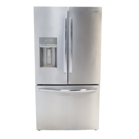 Pictures of Smudge-Proof Stainless Steel ENERGY STAR Frigidaire Gallery 27.8 cu. ft. 3 Door French Door Refrigerator with Dual Ice Maker- Scratch & Dent - Minor - Neu Appliance Outlet - Discount Appliance Outlet in Austin, Tx