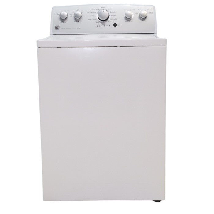 Kenmore Top Load 4.2 cu ft Capacity Washing Machine with Triple Action Agitator with Deep Fill Option - Certified Refurbished