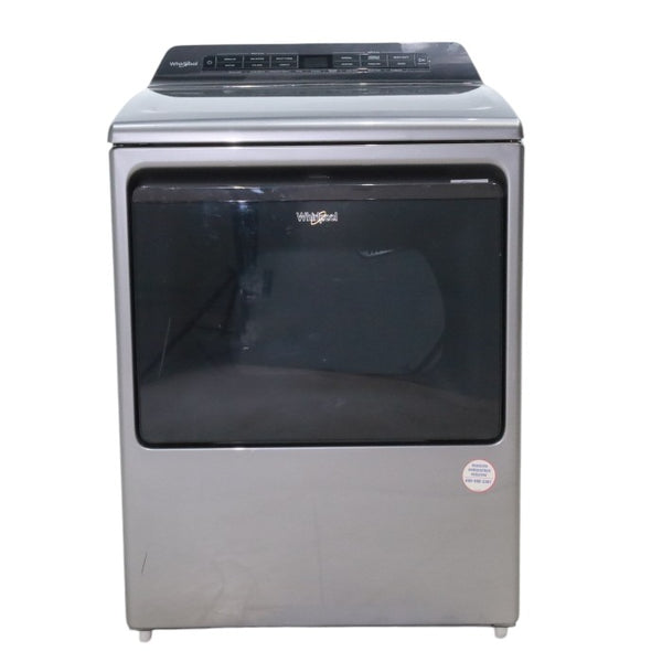 Whirlpool Chrome Shadow 7.4 cu. ft. Top Load Electric Dryer with Intuitive Controls and AccuDry Sensor Drying Technology - Scratch & Dent - Minor