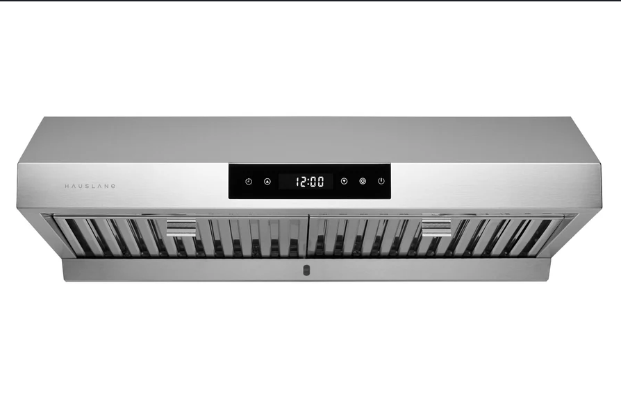 Hauslane 36' Wide Ducted Under Cabinet Range Hood in Stainless Steel with Dishwasher Safe Baffle Filters - Open Box