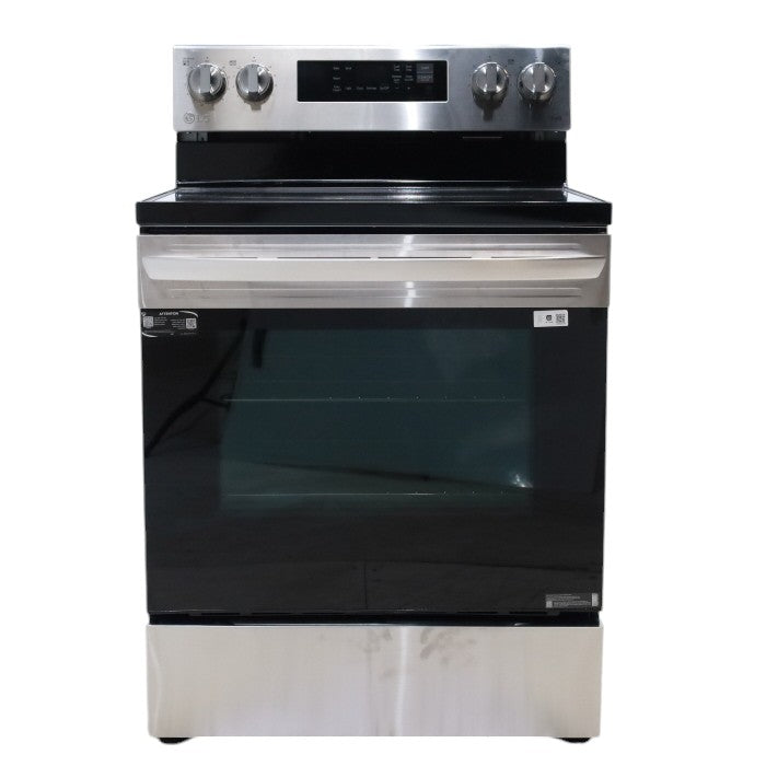 LG Stainless Steel 6.3 cu ft. Smart Wi-Fi Enabled Electric Range with EasyClean - Scratch & Dent - Minor