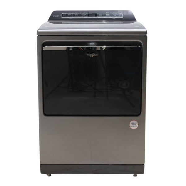 Chrome Shadow ENERGY STAR Whirlpool 7.4 cu. ft. Electric Dryer with Smart Steam - Scratch & Dent - Minor