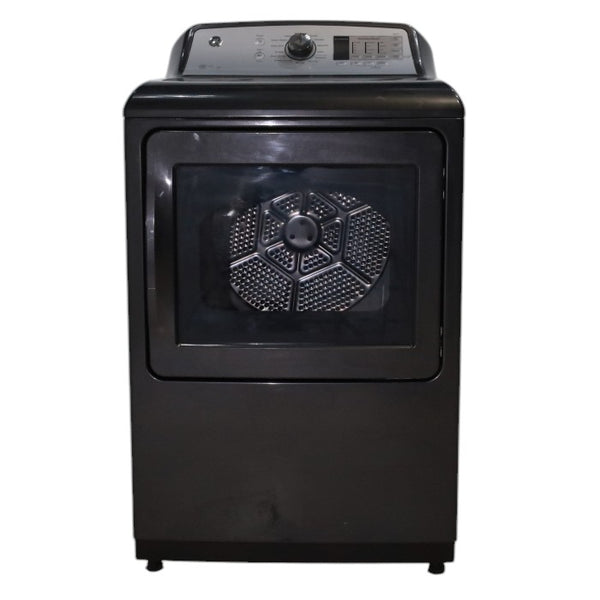 Diamond Gray ENERGY STAR GE 7.4 cu. ft. Steam Electric Dryer with My Cycle - Certified Refurbished