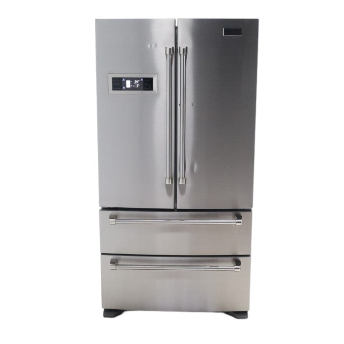 Thor Kitchen Professional Counter Depth 36" 4 Door Refrigerator with Ice Maker - Certified Refurbished