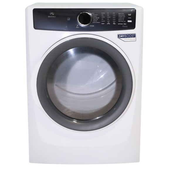 Electrolux Front Load ENERGY STAR 8.0 cu ft Perfect Steam™ Electric Dryer with Instant Refresh – Scratch & Dent - Minor