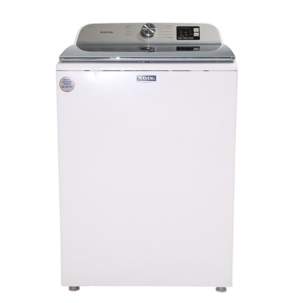 Maytag Top Load 4.8 cu ft Washer with Deep Fill and Slow-Close Glass Lid - Certified Refurbished