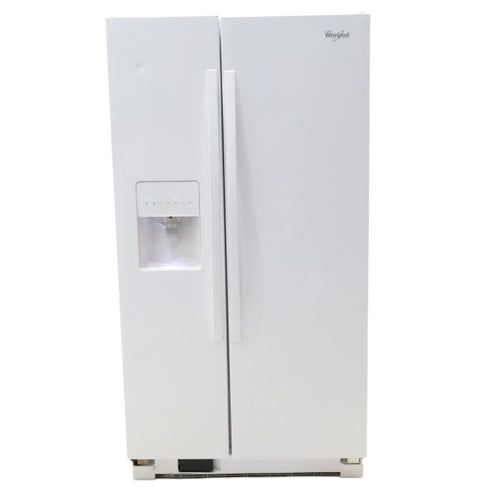 Pictures of White Whirlpool 36" Side By Side 25 cu ft Refrigerator with Ice and Water Dispenser - Certified Refurbished - Neu Appliance Outlet - Discount Appliance Outlet in Austin, Tx