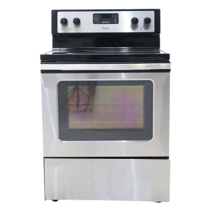 Whirlpool 30" 4.8 cu. ft. Capacity Electric Range with Self-Cleaning System - Certified Refurbished