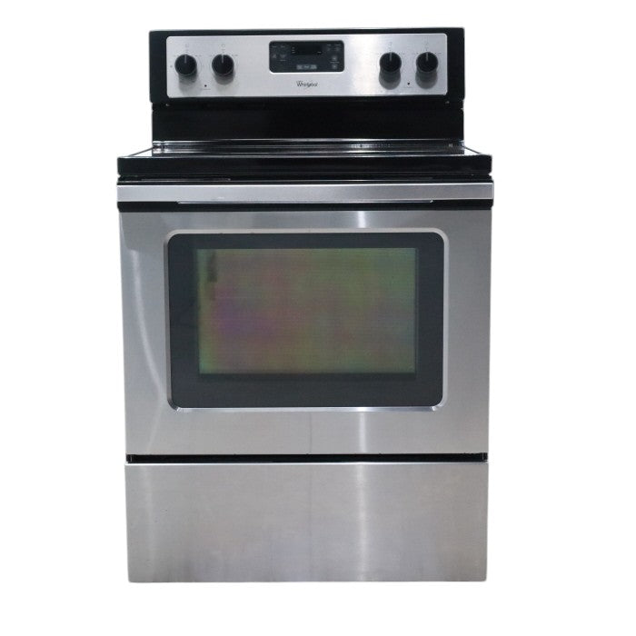 Whirlpool 30" 4.8 cu. ft. Capacity Electric Range with Self-Cleaning System - Certified Refurbished