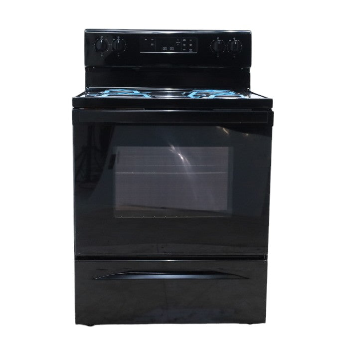 Whirlpool 30" Black 4.8 cu. ft. Electric Coil Top Range with Keep Warm Setting - Scratch & Dent - Minor