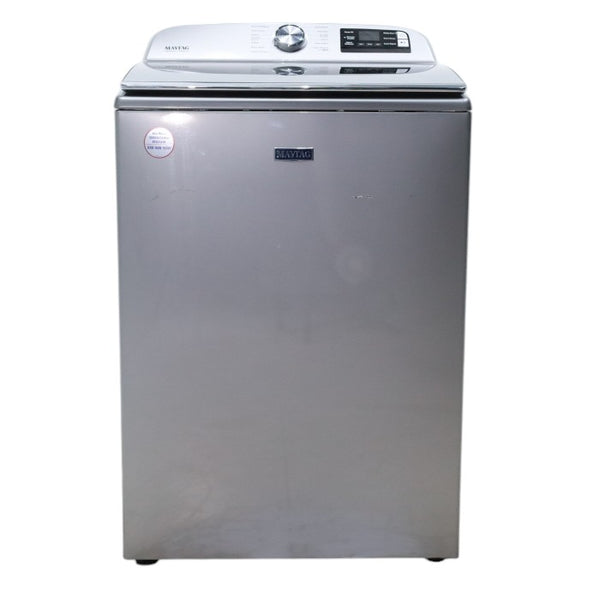 Maytag Metallic Slate Smart Top Load 5.2 cu. ft. Washer with Extra Power button and Deep Fill option - Scratch & Dent - Minor