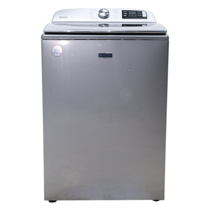 Maytag Metallic Slate Smart Top Load 5.2 cu. ft. Washer with Extra Power button and Deep Fill option - Scratch & Dent - Minor