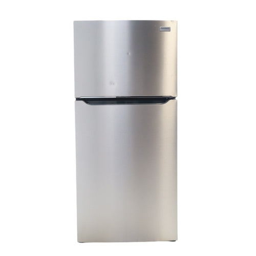 Pictures of 30"  Wide Stainless Steel Frigidaire 18.3 cu. ft. Top Freezer Refrigerator with EvenTemp Cooling System - Scratch & Dent - Moderate - Neu Appliance Outlet - Discount Appliance Outlet in Austin, Tx