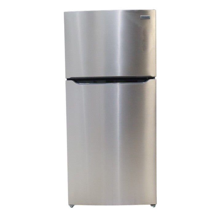 Pictures of 30 in. Wide EasyCare Stainless Steel Frigidaire 20.0 cu. ft. Top Freezer Refrigerator with EvepTemp Cooling System and Ice Maker- Scratch & Dent - Minor - Neu Appliance Outlet - Discount Appliance Outlet in Austin, Tx