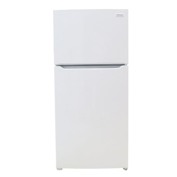 30 in. Width White Frigidaire 18.3 cu. ft. Top Freezer Refrigerator with EvenTemp Cooling System - Scratch & Dent - Minor